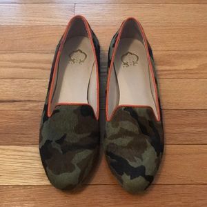 C.Wonder Camo Calf Hair Loafers